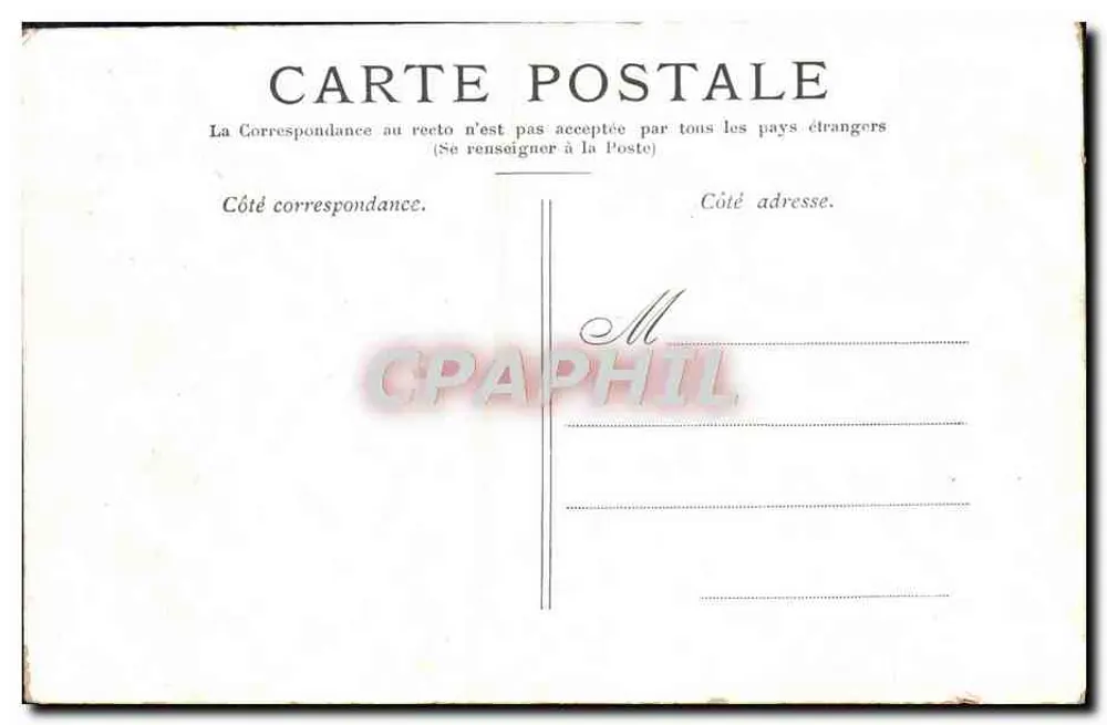 Versalhes — O Pequeno Trianon. - Verso