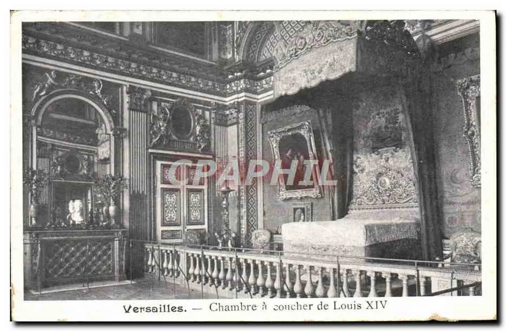 Versailles — Quarto de dormir de Luís XIV - Frente