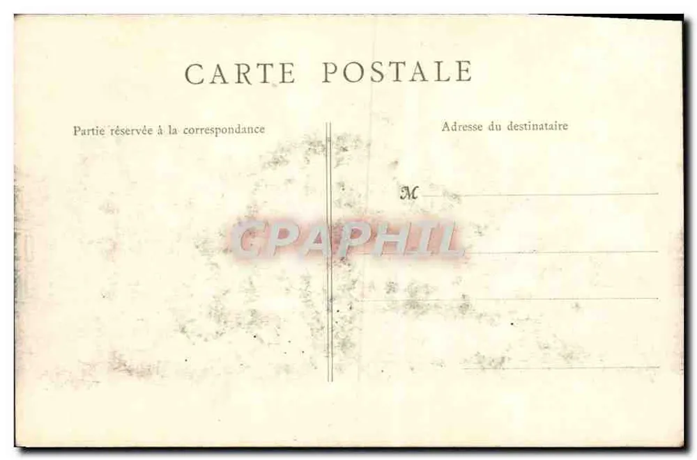 Palácio de Versailles — Capela e Ala de Luís XV — A. Boudier, imp.-edit., Versailles - Verso
