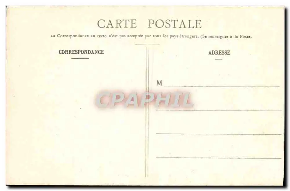 Versailles - Panorama — Mme Moreau, édit., Versailles - Verso