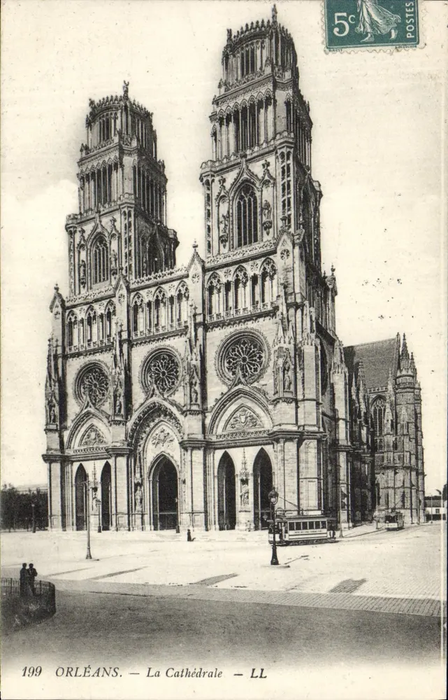 Orléans — A Catedral — LL n°199 - Frente