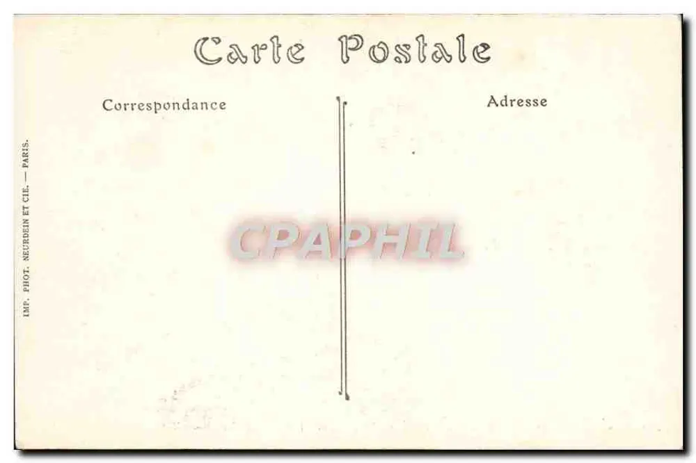 Orléans — Lage des Forts des Tourelles — ND. Phot. - Rückseite