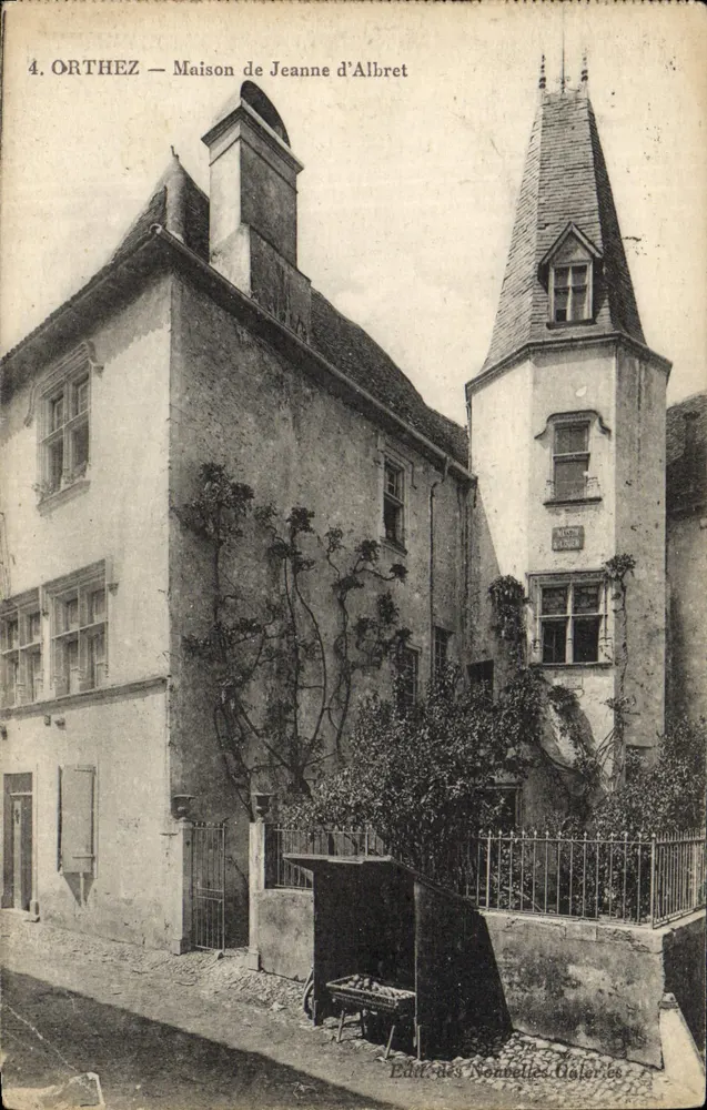 Orthez — Casa de Jeanne d'Albret — Édit. des Nontelles Gaster - Frente
