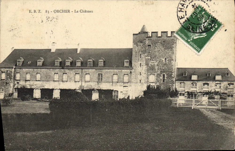 Orcher - Zamek — Wydawca E.B.Z. nr 83 - Awers