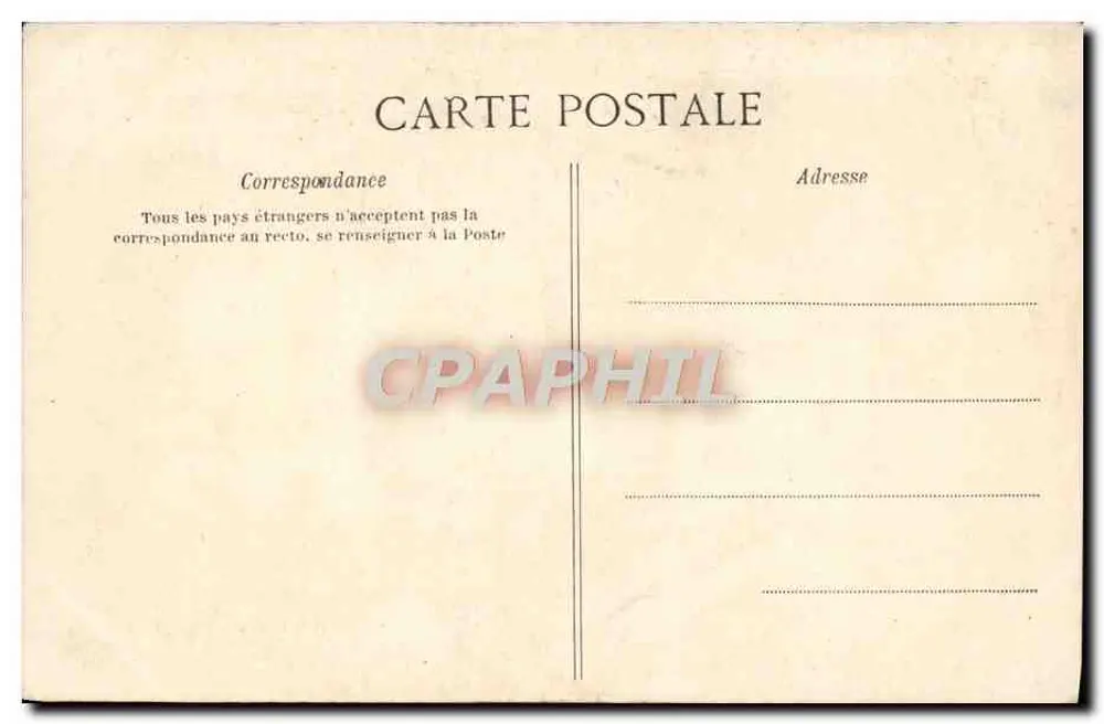 A Normandia — Tipos e trajes — A C.P.A. n°55 - Verso