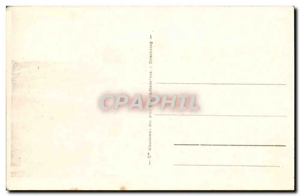 Batz - Marais salants — vista aérea — editor anônimo, n° de série 1 - Verso