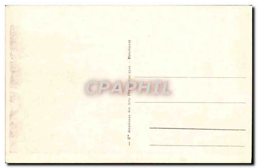 Batz - De Ruïnes en de Kerk — uitgever: Missioine des Arts Photographiques, Bernabour - Achterkant