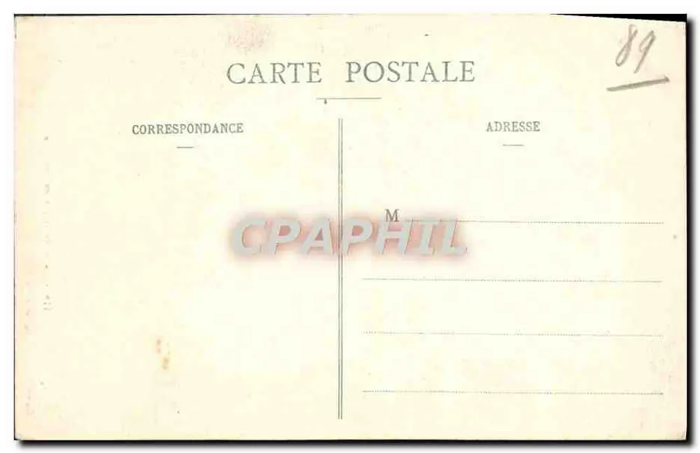 Jogador de biniou na Bretanha — Coleção H. Laurent, Port-Louis — n° 556 - Verso