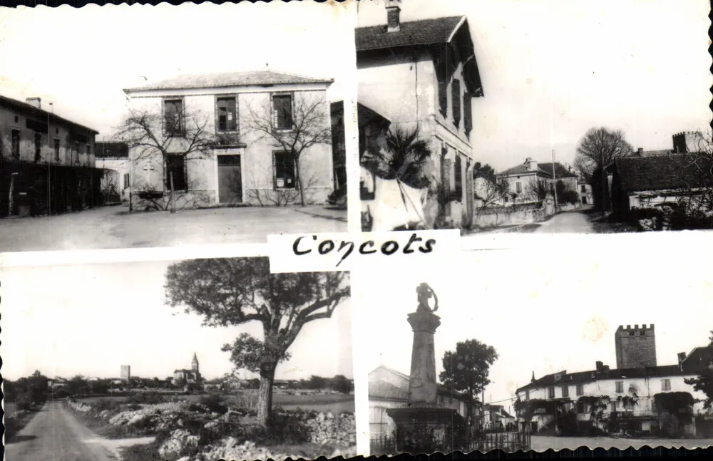 Concots — vista da localidade — editor C. V. L. (Lote) - Frente