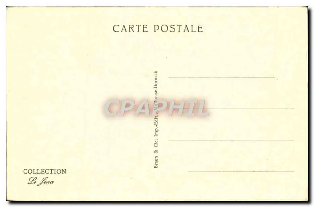 Consolação — O Dessoubre e o Hotel — n° 2716 - Verso