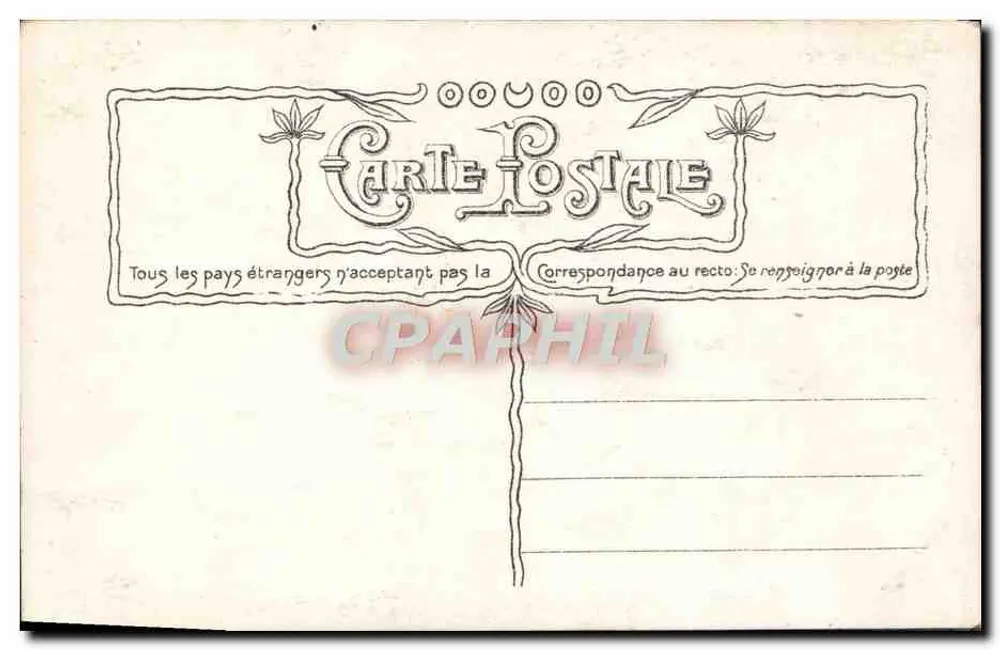 Canção de Mignon — R. Moreau, Paris, n°3253 - Verso