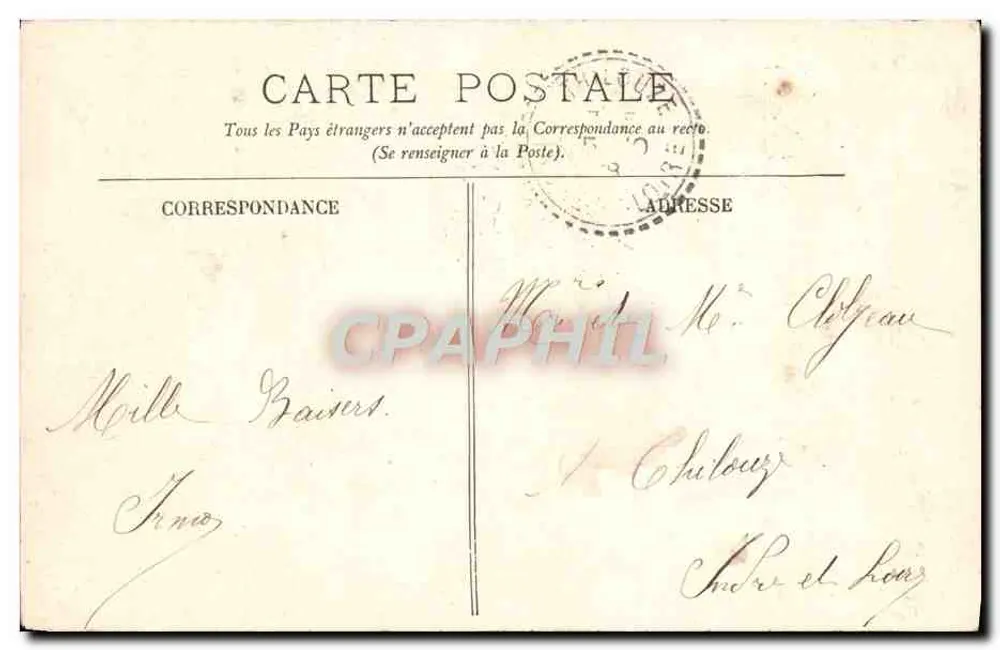Plessis-les-Tours — O Castelo de Plessis-les-Tours — LL. - Verso