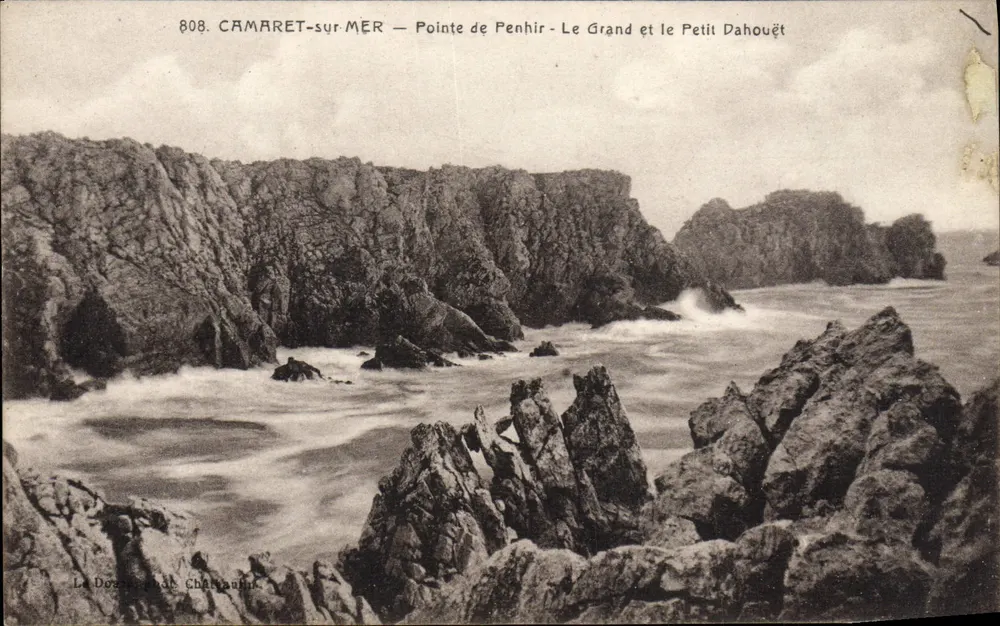 Camaret-sur-Mer — Spitze von Penhir — Der Große und der Kleine Dahouët — Le Dozé, André Chatauvin - Vorderseite