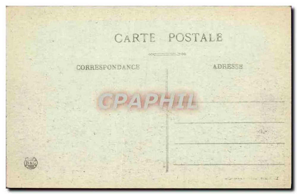 Camaret-sur-Mer — Der Lion du Toulinguet — phot. Châteaulin - Rückseite
