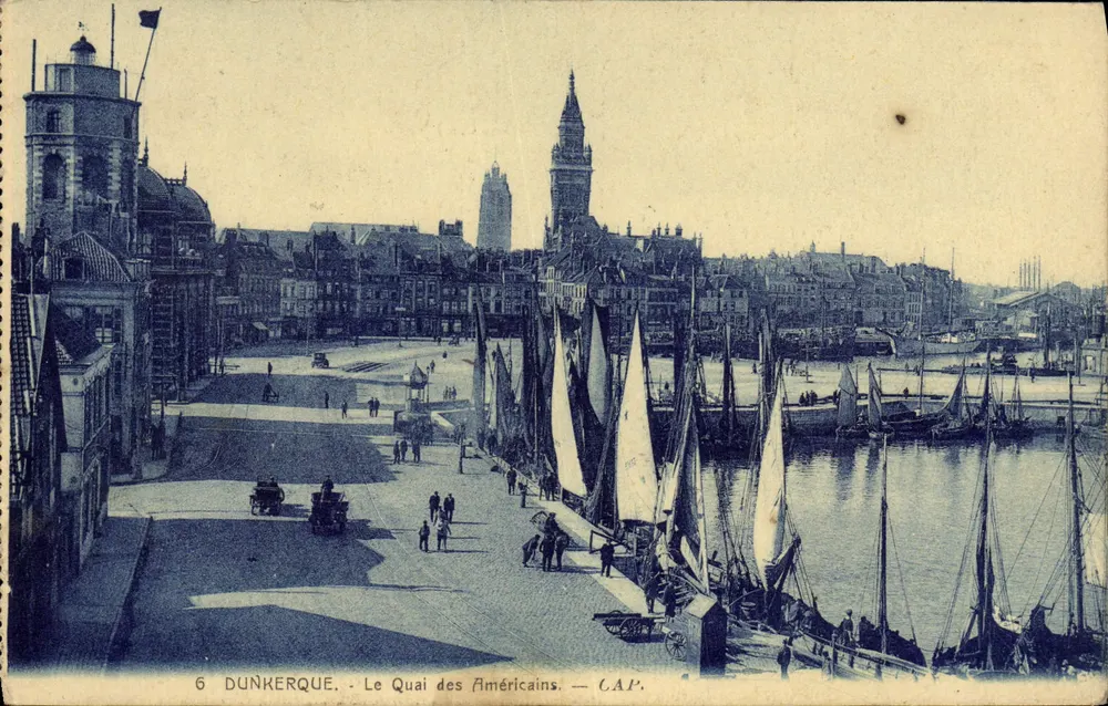 Dunkerque - Il Molo degli Americani — CAP. n°6 - Recto