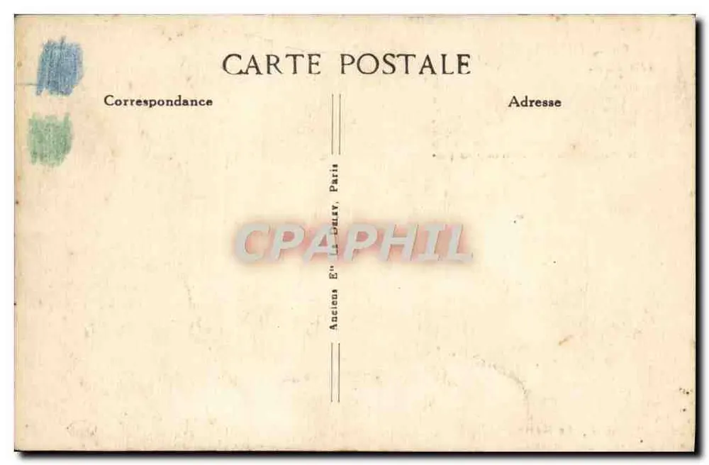 Le Havre — O navio de passageiros "Paris" — G. F., Le Havre, n° 606 - Verso