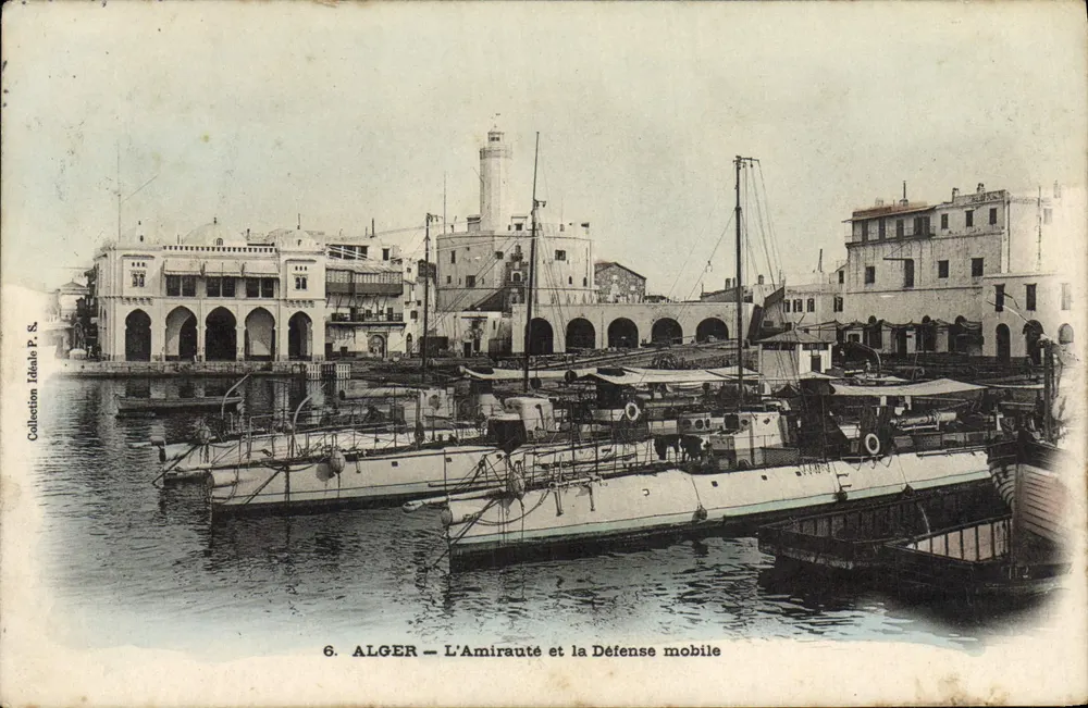 Alger — Die Admiralität und die Mobile Defense — Sammlung Idalé P. S. n°6 - Vorderseite