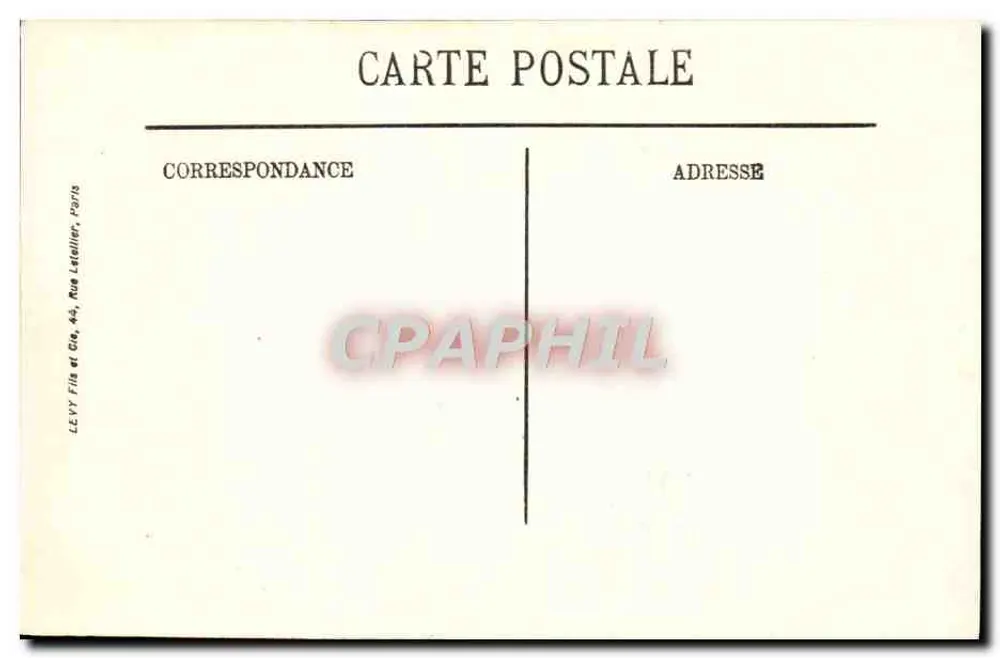 La Pallice-Rochelle — Postdampfer "Orissa" — LL.36 - Rückseite