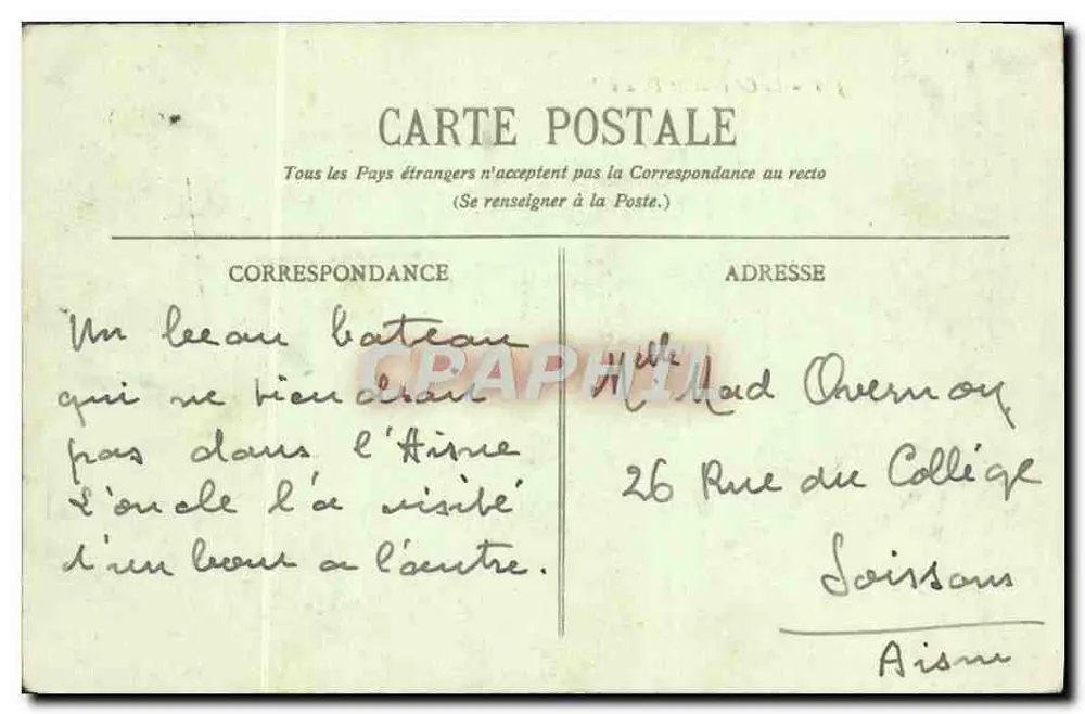 O Cruizer "Détaille" — Edição J. B. Cazabonne — n° 510 - Verso