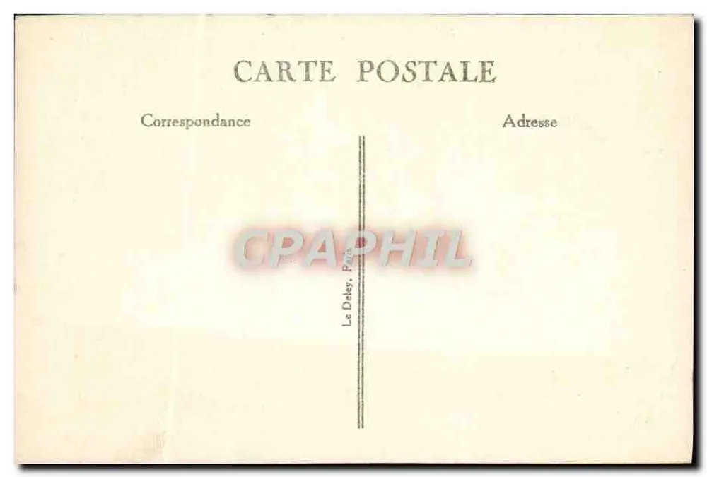 Der Liner "PARIS" — Der größte französische Liner — G. F., Le Havre, n°606 - Rückseite