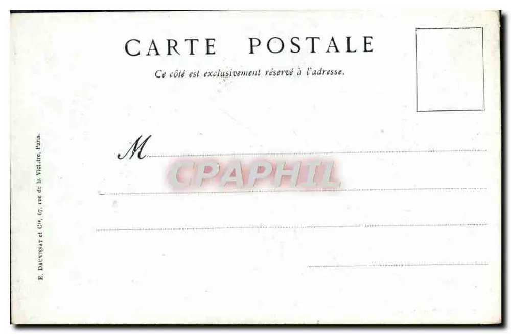 Sob os Tropicos — Editor E. Daltissat e Cie, Paris - Verso