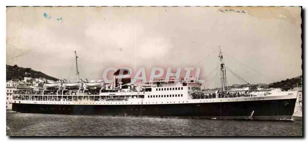 Der "Cazale" — Schiff am Kai in Port-Vendres — Verlag Véritable Photo, n°86 - Vorderseite