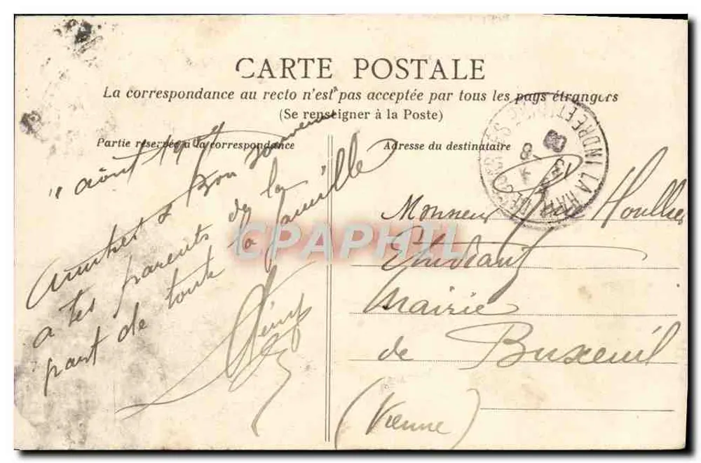 O "Masséna" encouraçado de esquadra — Nantes — Héliolyphe Dugas et Cie - Verso