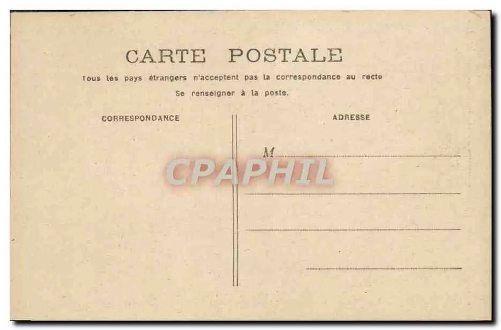 Criança em um barco — cena marítima — carta postal ilustrada - Verso