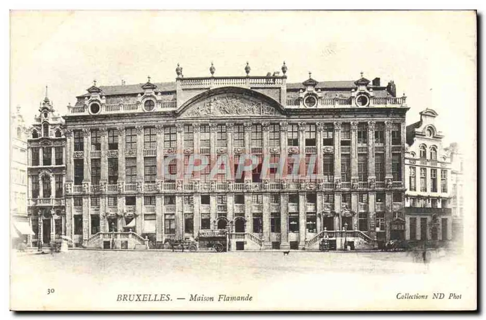 Bruxelas — Casa Flamenga — Collections ND Phot, n°30 - Frente