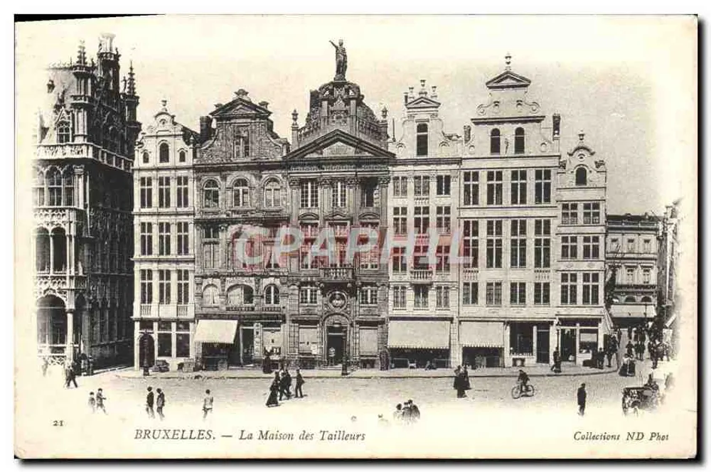 Bruxelas — A Casa dos Costureiros — Collections ND Phot - Frente