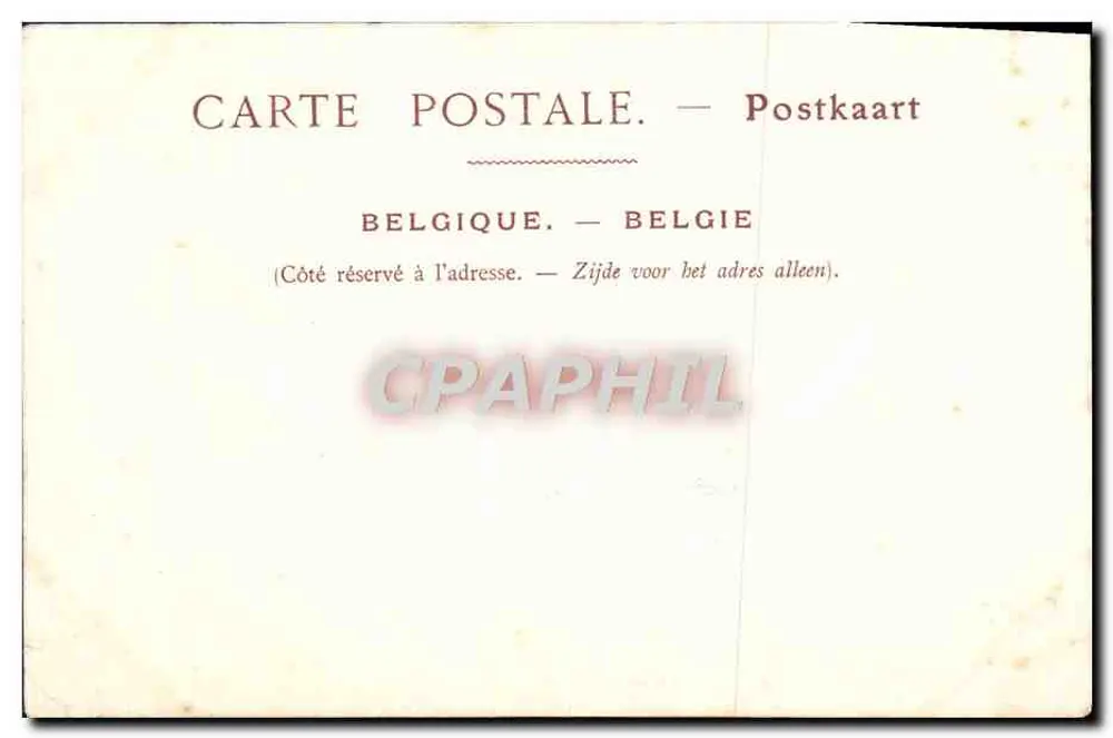 Bruxelas — A Casa dos Costureiros — Collections ND Phot - Verso