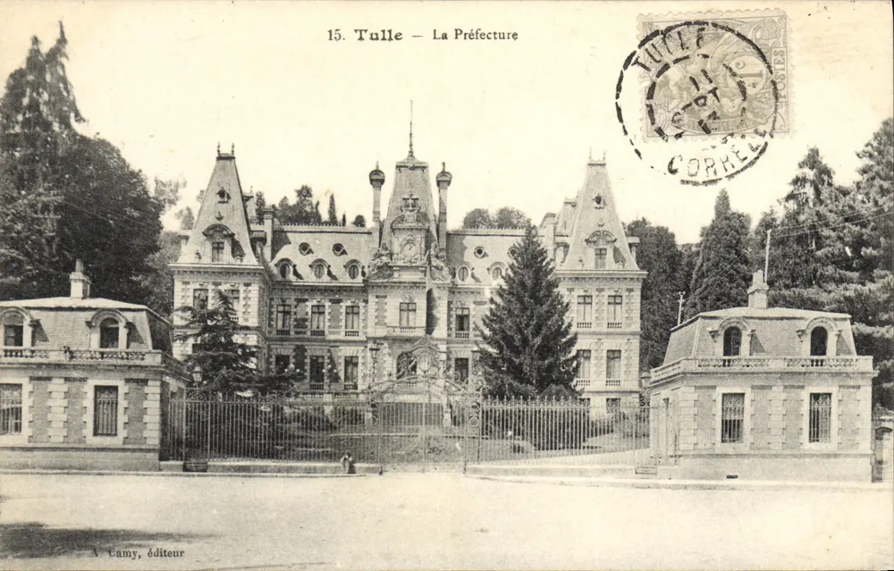 Tulle — A Prefeitura — A. Camy, editor - Frente