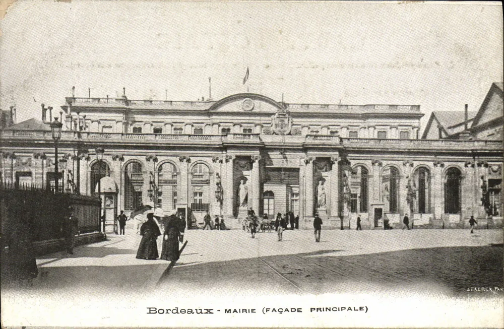 Bordeaux - Prefeitura (Fachada Principal) — editor STAERCK PARIS - Frente
