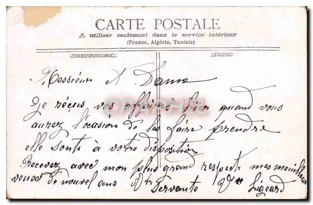 Bordeaux - Vista Geral — Steerck, n° PP 46 - Verso