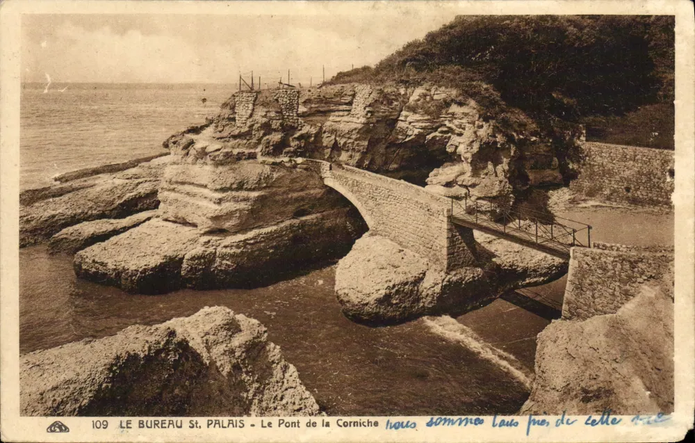 Le Bureau St. Palais — Le Pont de la Corniche — Éditeur : Editions H. Mer - Vorderseite