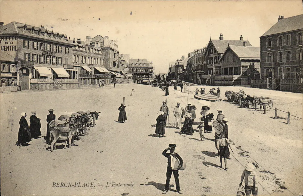 Berck-Plage — Der Schlauch — ND. Phot - Vorderseite