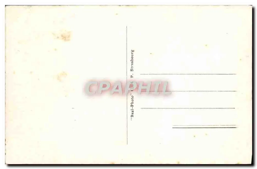 A Virgem do Rochedo — Biarritz — Editor C.A.P. n°42 - Verso