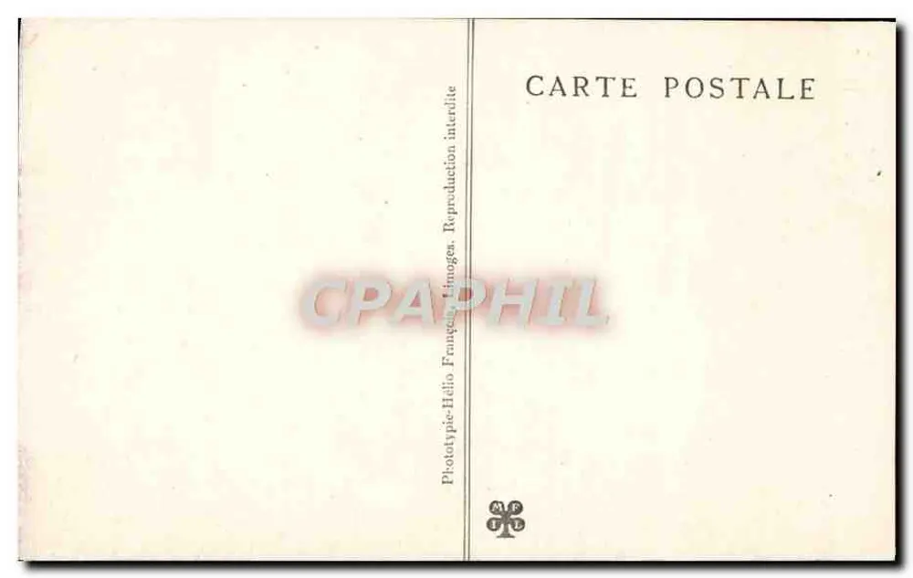 Die Pyrenäen — Höhlen von BÉTHARRAM — Jeanne d'Arc am Scheiterhaufen - Rückseite