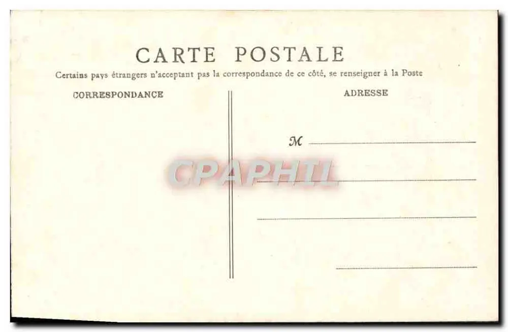 Vernon — Igreja Nossa Senhora — Edição F. Fautret, Vernon, n°50 - Verso