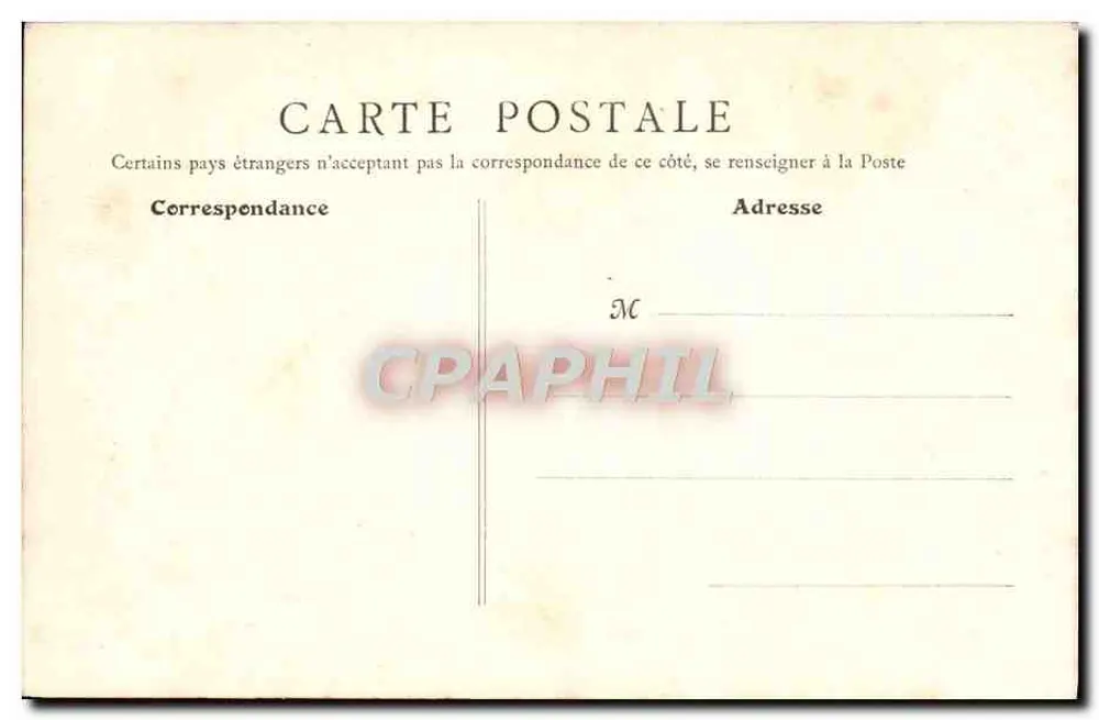 Vernon — Vista geral — Edição F. Fautret, Vernon - Verso