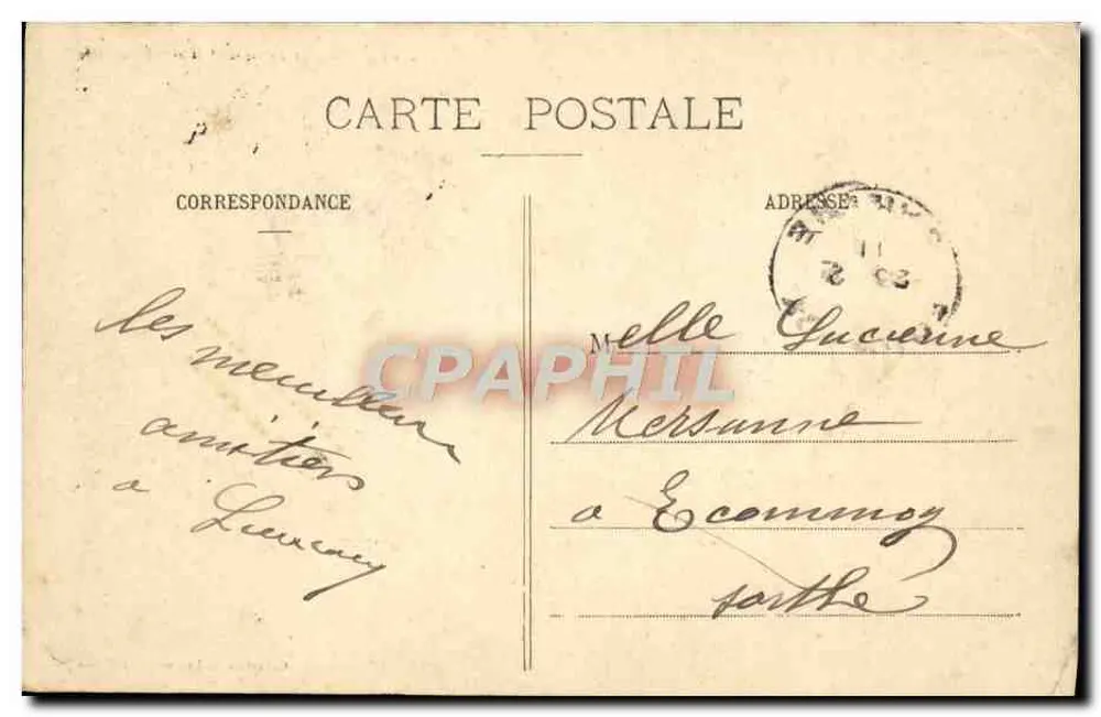 Cruiser blindado "Walddeck-Rousseau" — Coleção H. Laurent, Port-Louis — n° 4019 - Verso