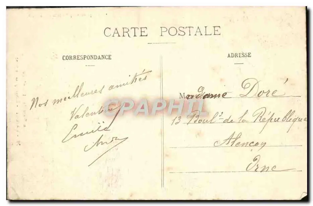 Vailly - Lavoir près du pont — La Sauldre illustrée, n°38 - Verso