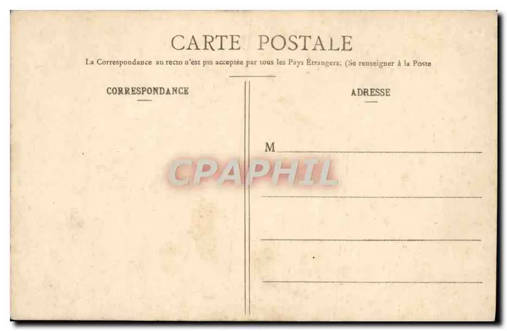 O Iéna, encouraçado de esquadra — destruído em Toulon em 12 de março de 1907 — H. Laurent, n° 2060 - Verso
