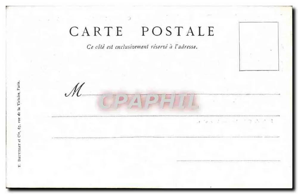 Hafen von Colombo — Ansicht Nr. 2 — Cié des Messageries Maritimes - Rückseite