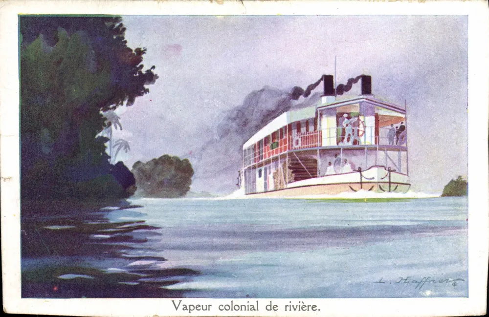 Vapor colonial de rio — L. Hoffner - Frente