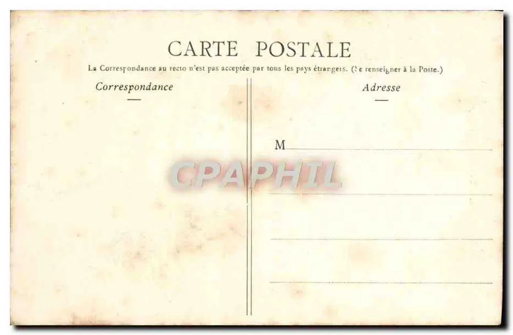 Château de Fougères — Tour de Coigny — Collection E.H. - Verso