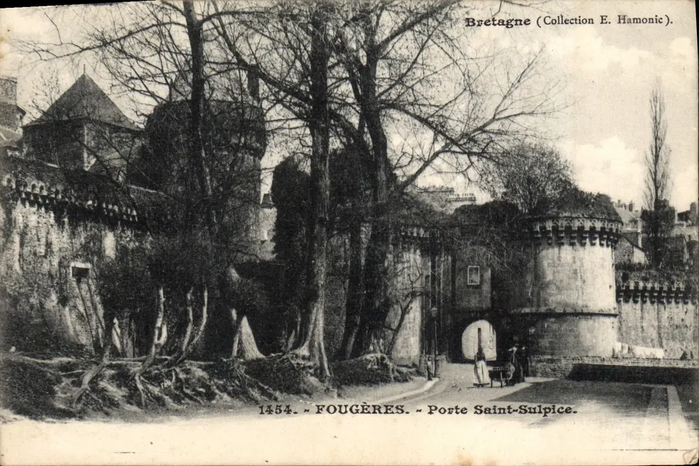 Fougères — Porta Saint-Sulpice — Coleção E. Hamonic - Frente