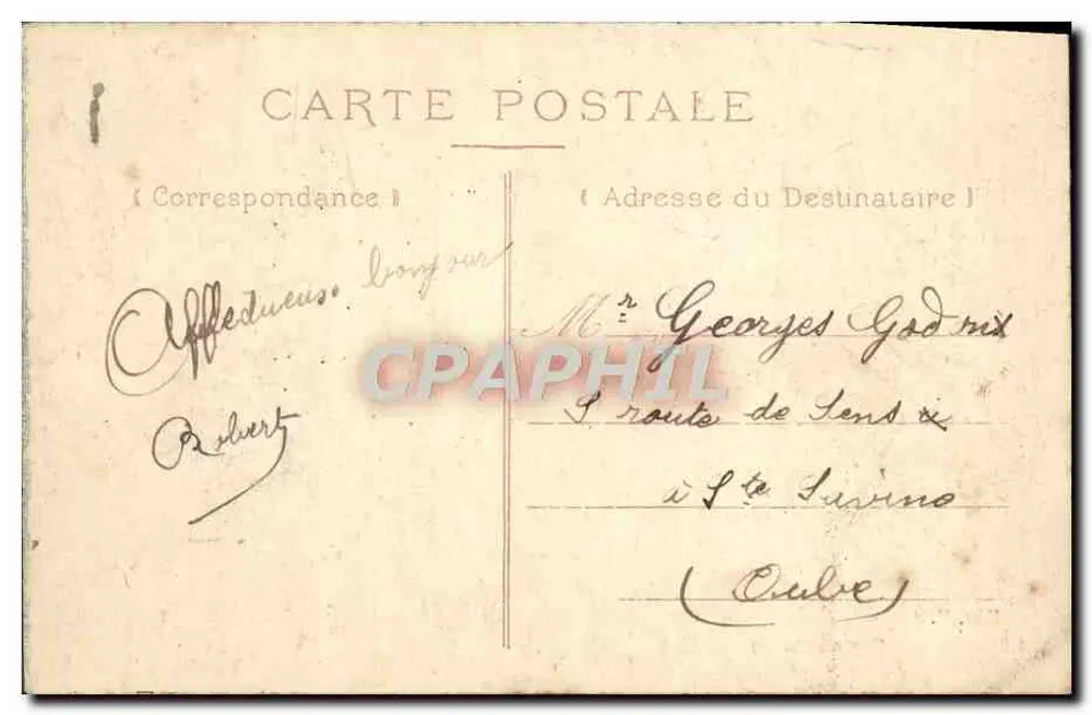 Floresta de Fontainebleau — A Roche Eponge — Edit. V.F. n°118 - Verso