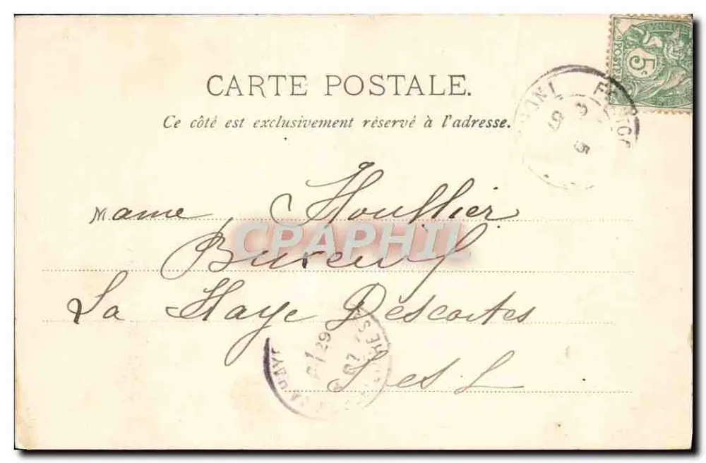 Abtei Fontgombault (Indre) — Innenraum der Basilika — Ch. Arambourou, phot., Châtellerault - Rückseite