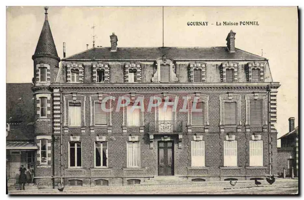 Gournay - A Casa Pommel — editor Gaillot, número de série não visível - Frente